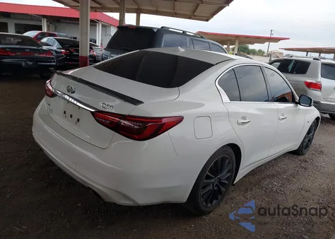 2018 Infiniti Q50 Luxe from USA, damaged, VIN JN1EV7AR2JM611075